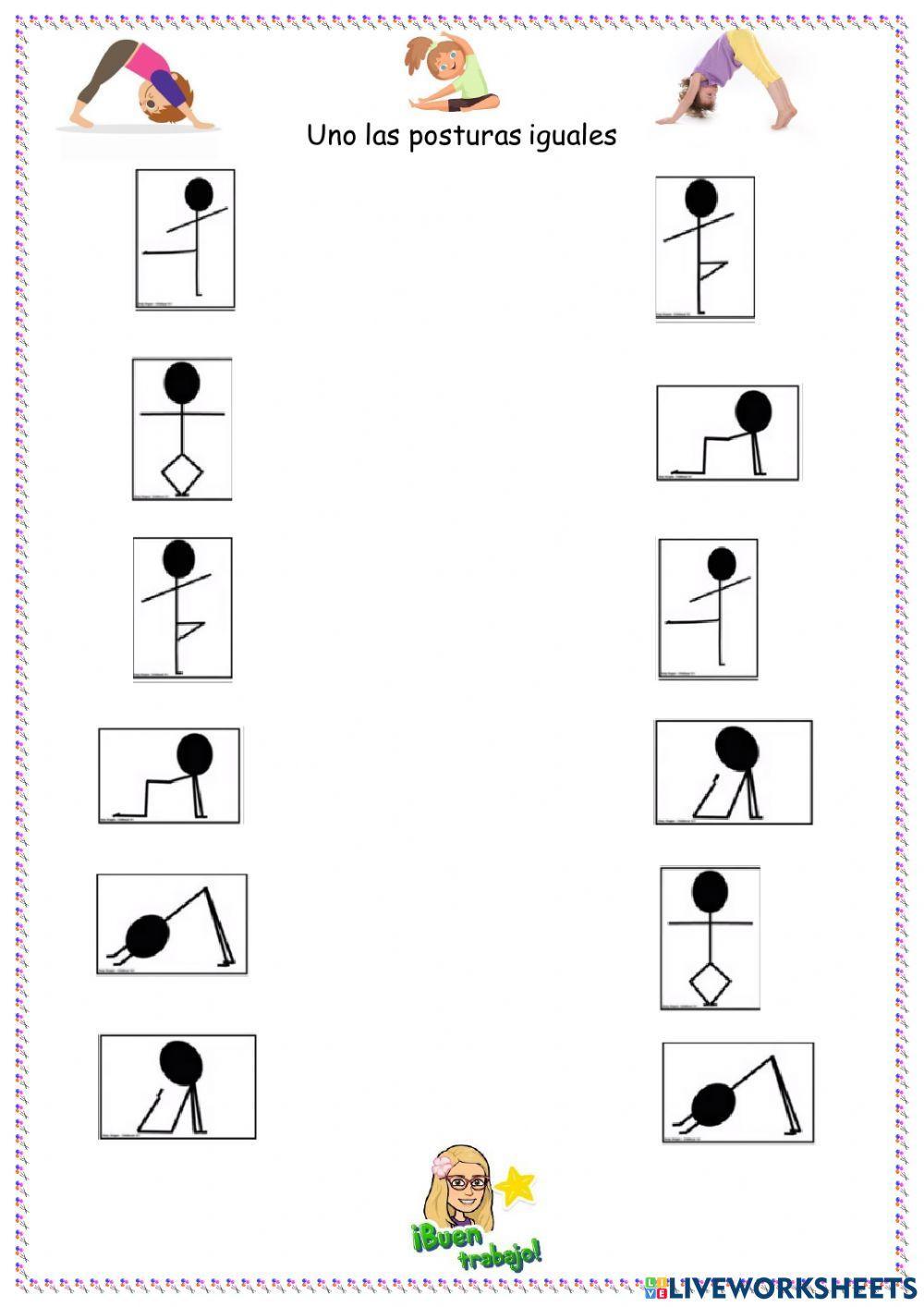 Posturas corporales iguales