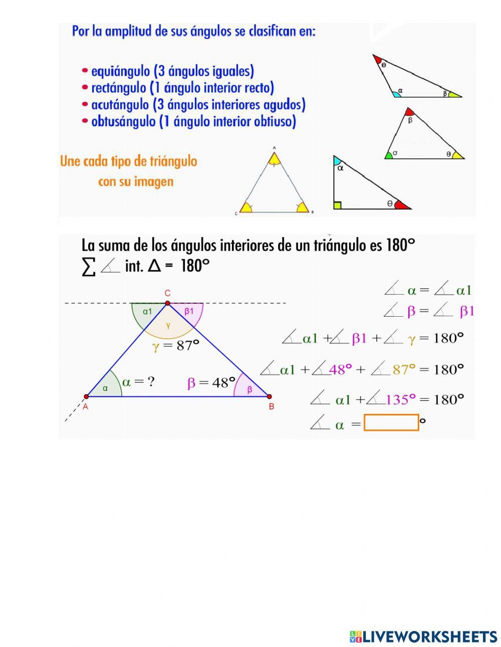 Trángulos-elementos y propiedades