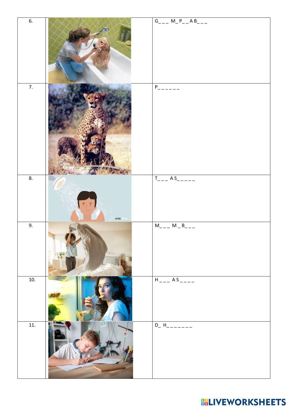 Our World 3 - Unit 1 - Vocabulary Review