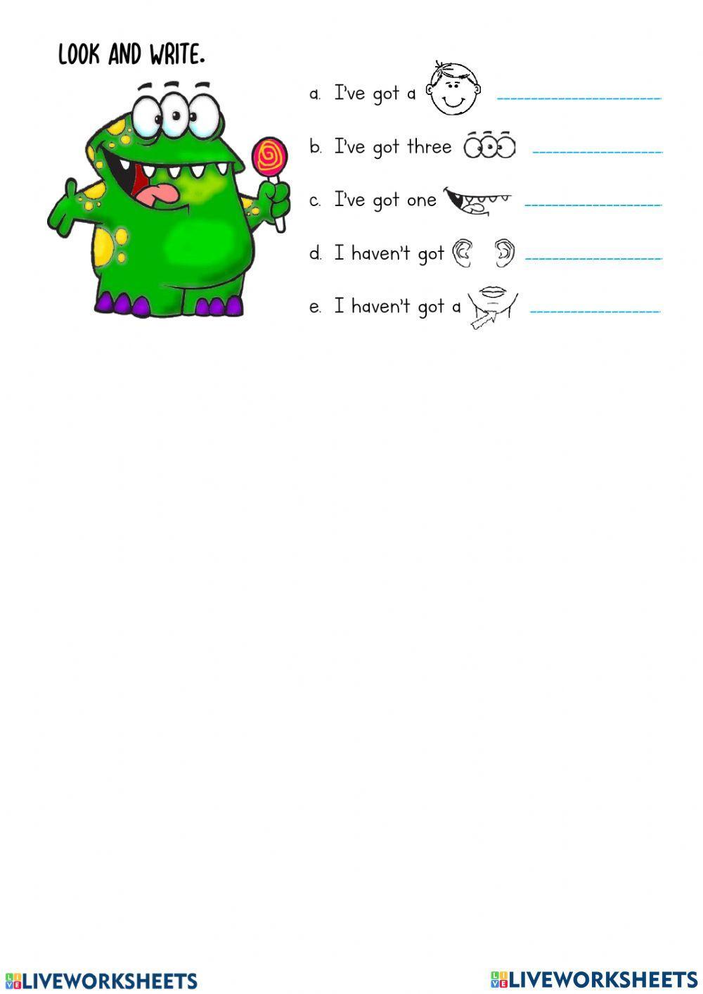 Have got - haven-t got