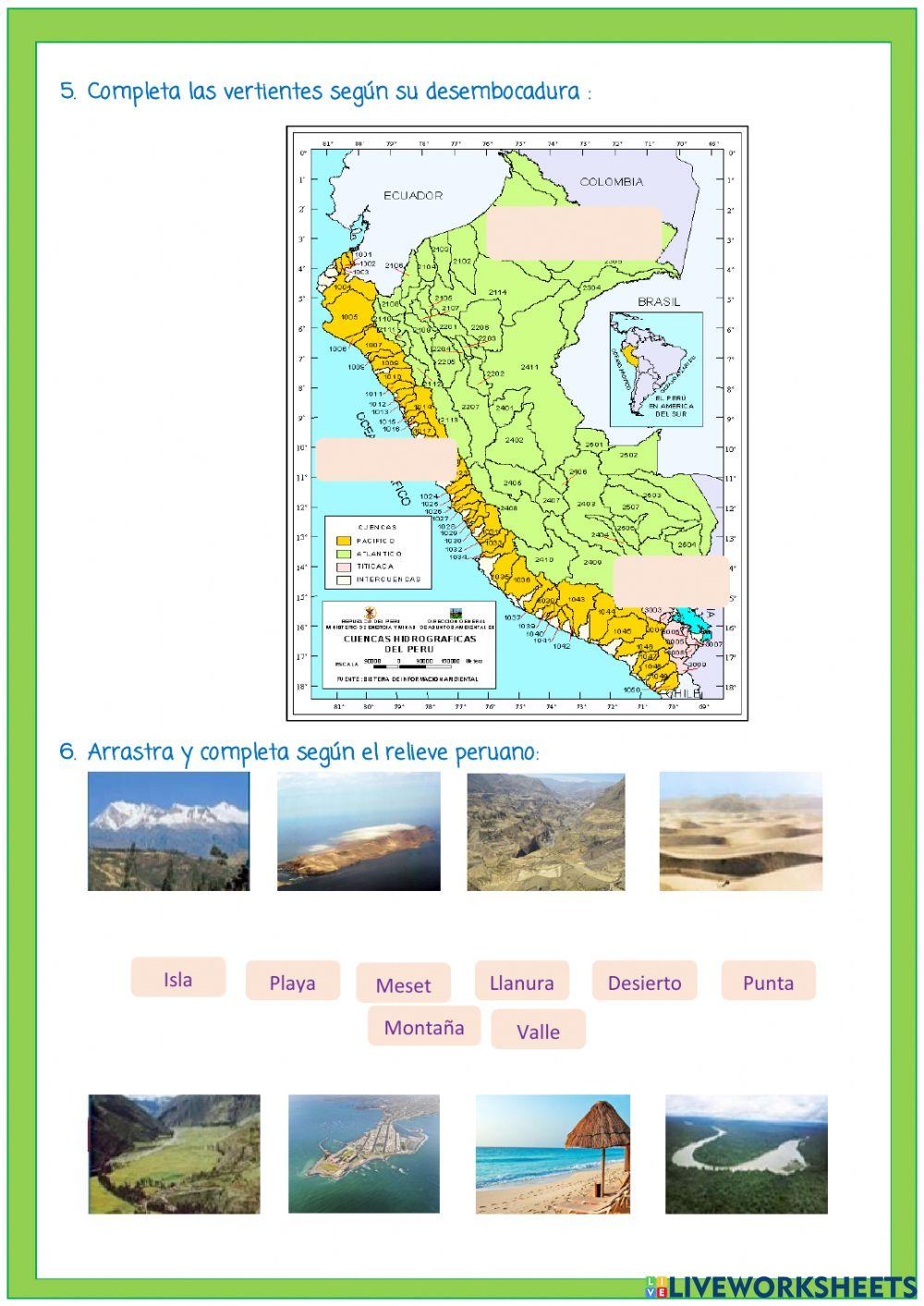 El Perú, Geografía