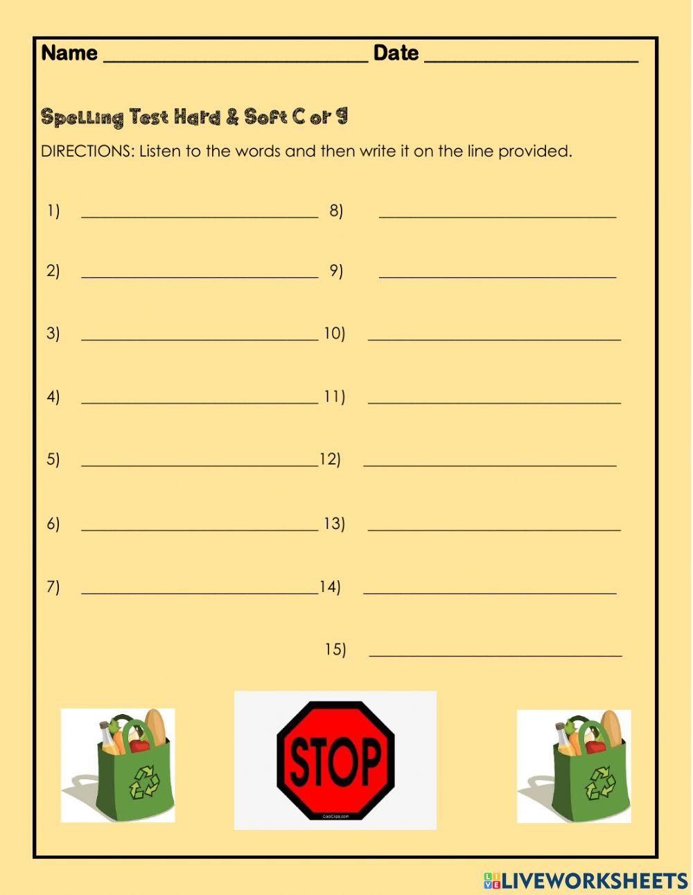 Hard and Soft C or G