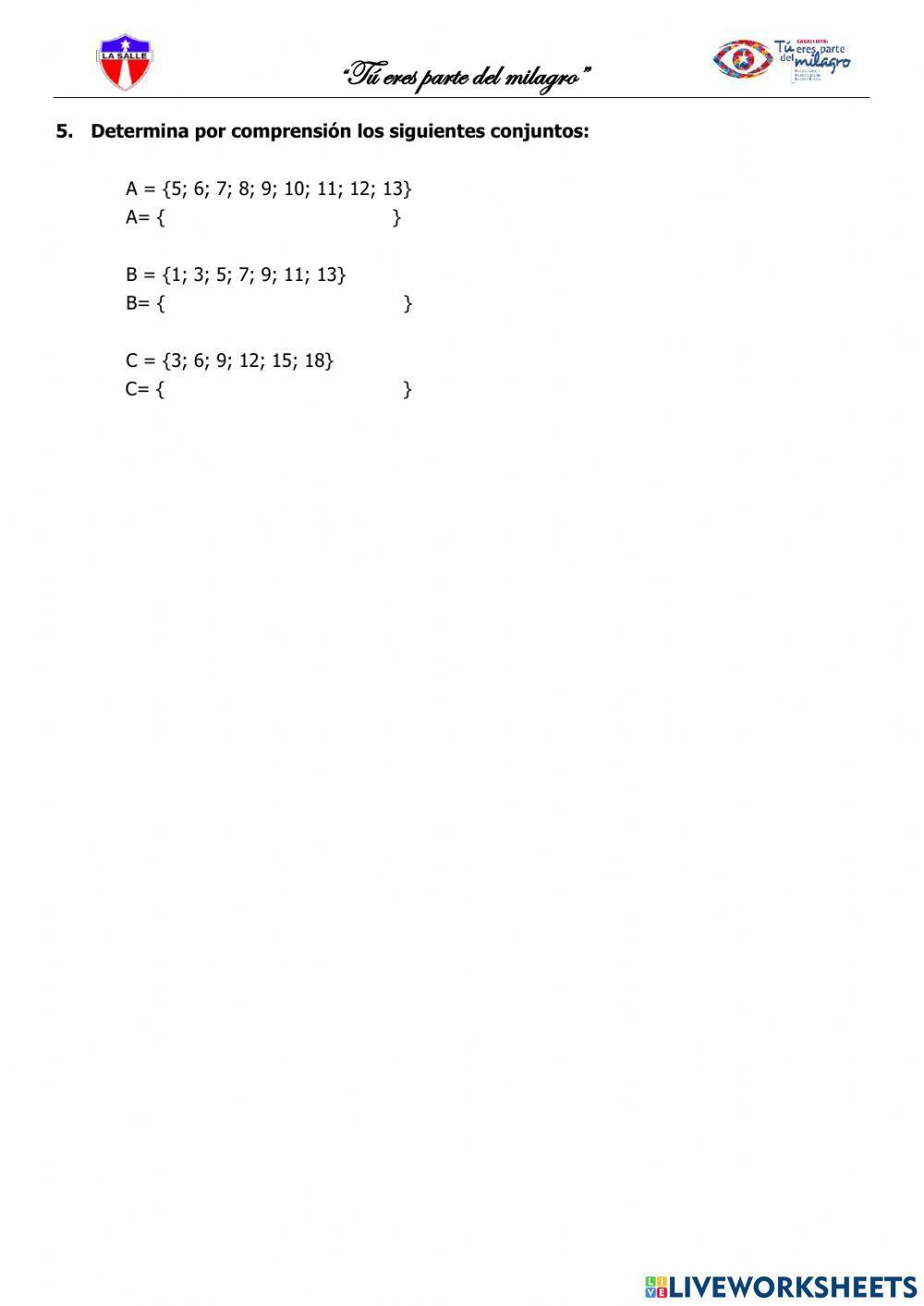 Teoría de conjuntos