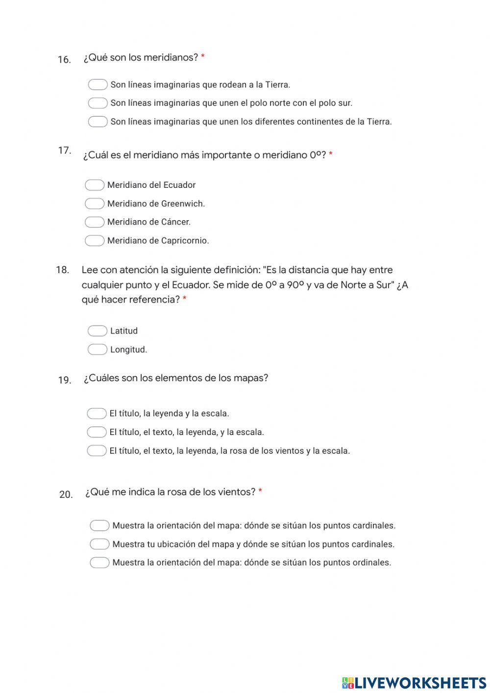 Representamos nuestro planeta