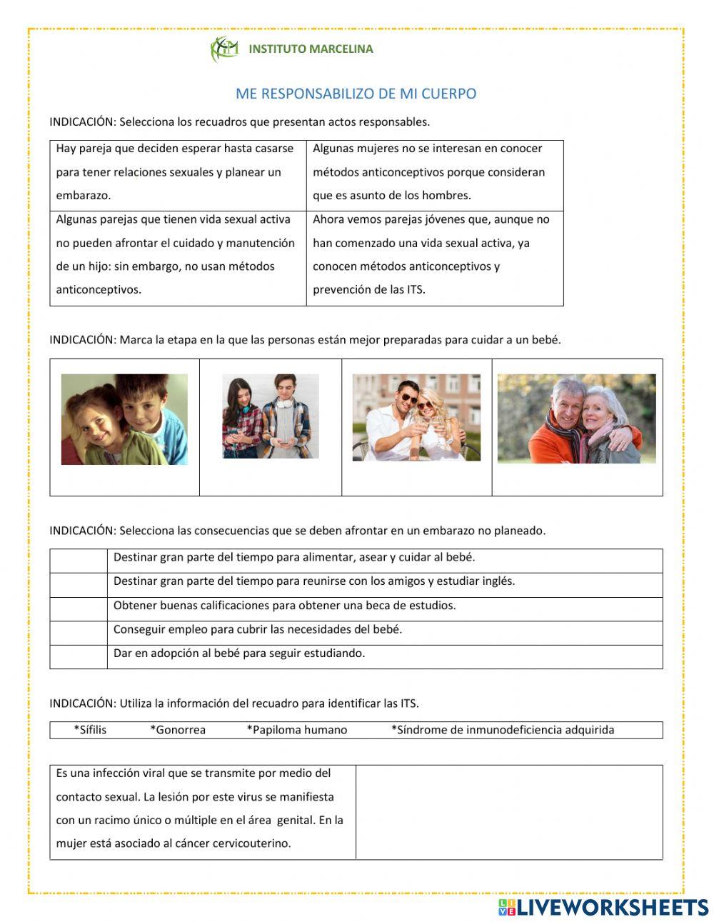 Me responsabilizo de mi cuerpo