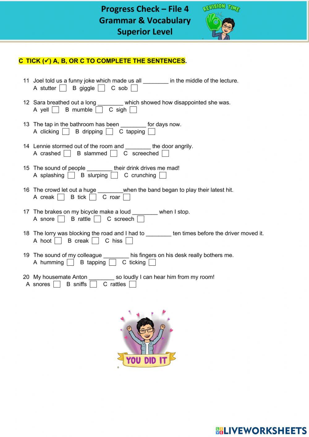 Progress Check- File 4- Superior