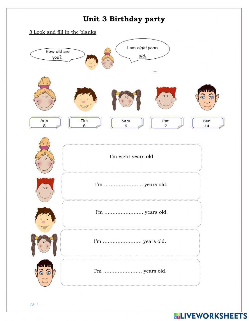 EU-u3 birthday party