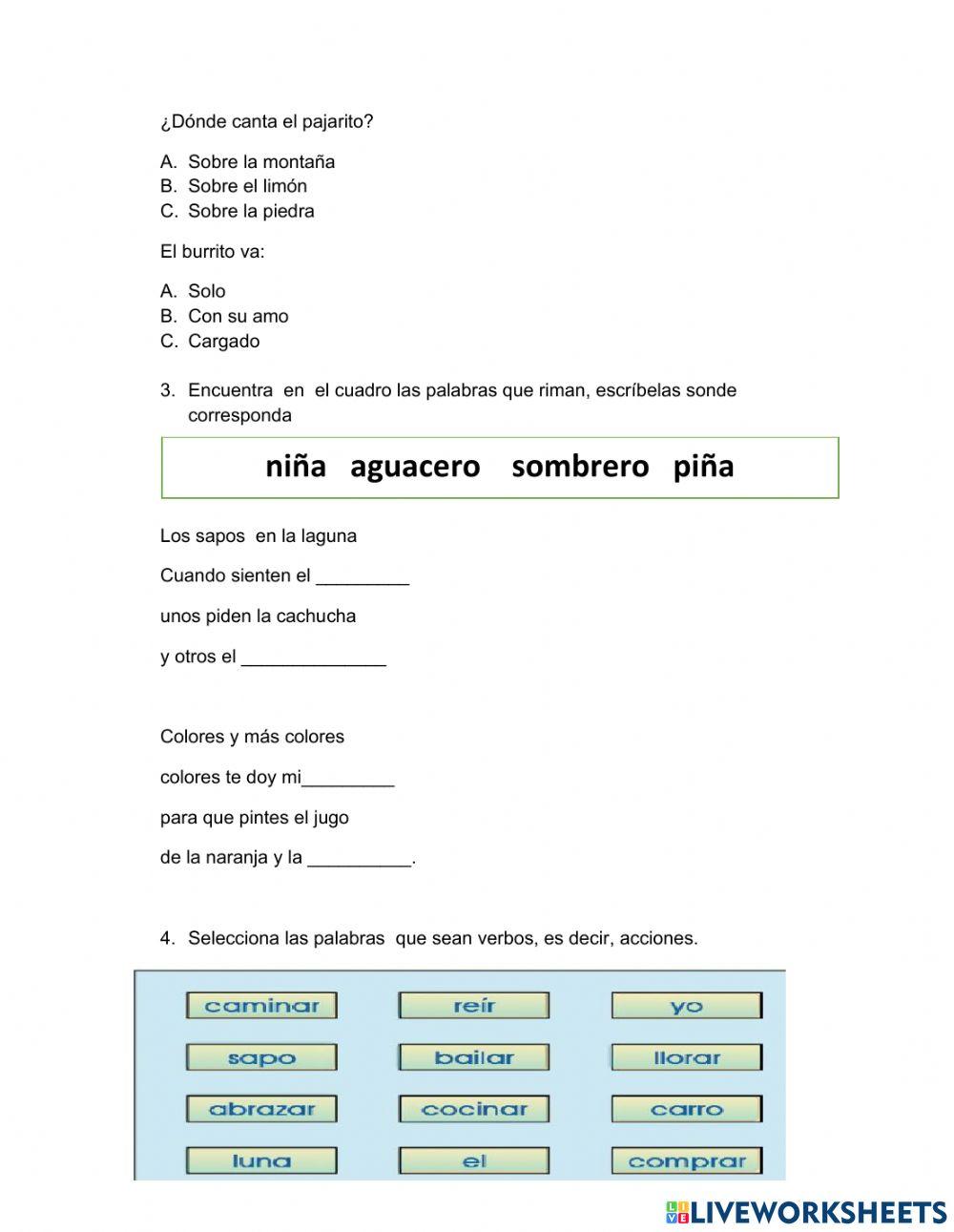 Evaluación de periodo