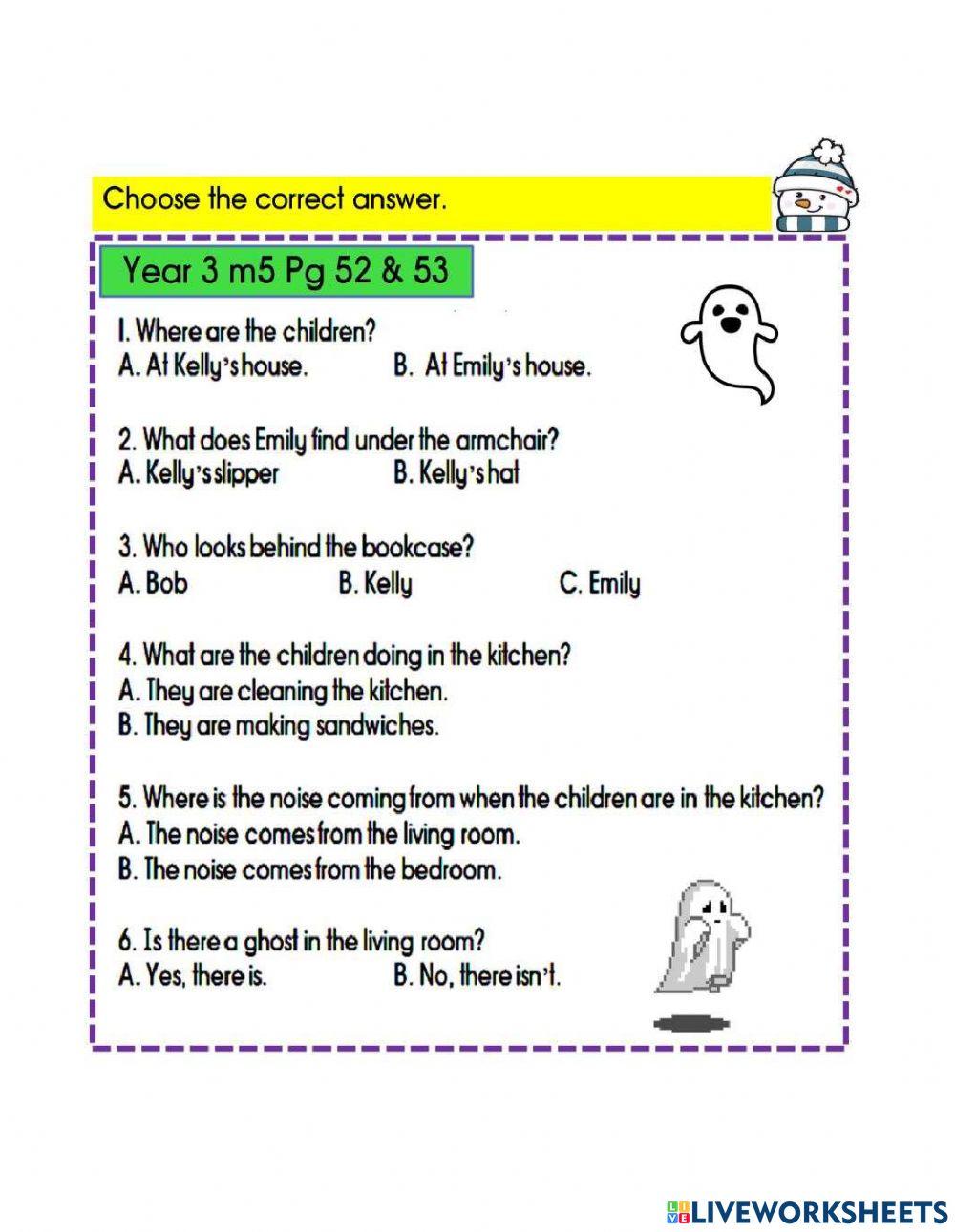 Year 3 Get Smart Plus 3 The Ghost