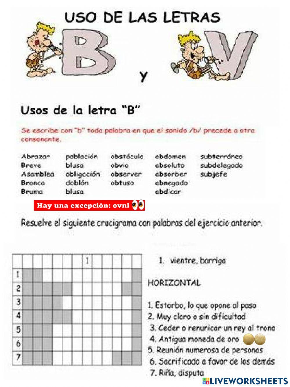 Guía 27. Usando la letra B