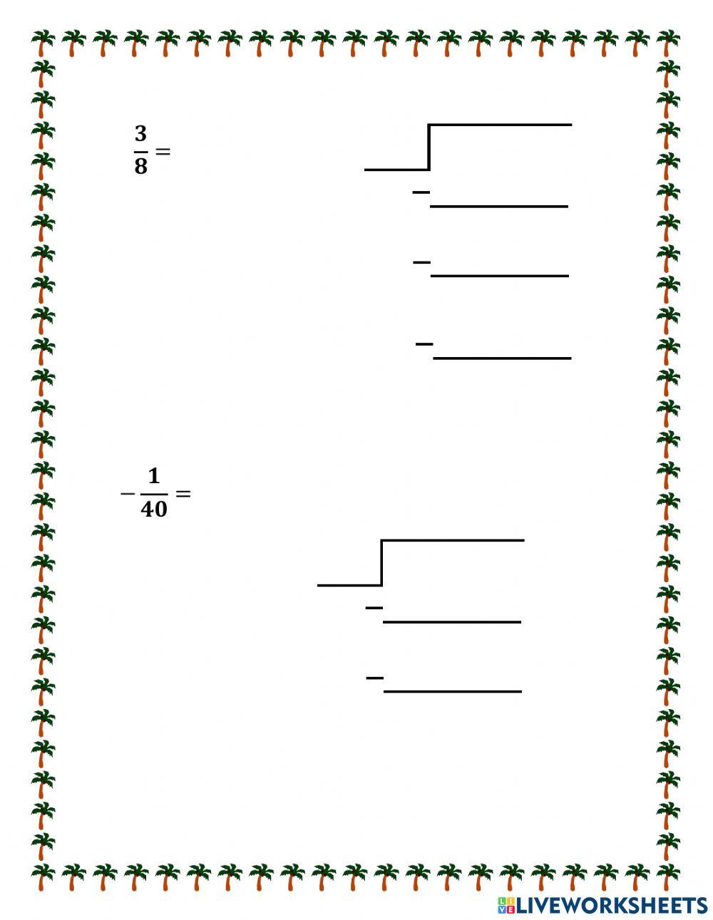 الأعداد العشرية المنتهية والدورية