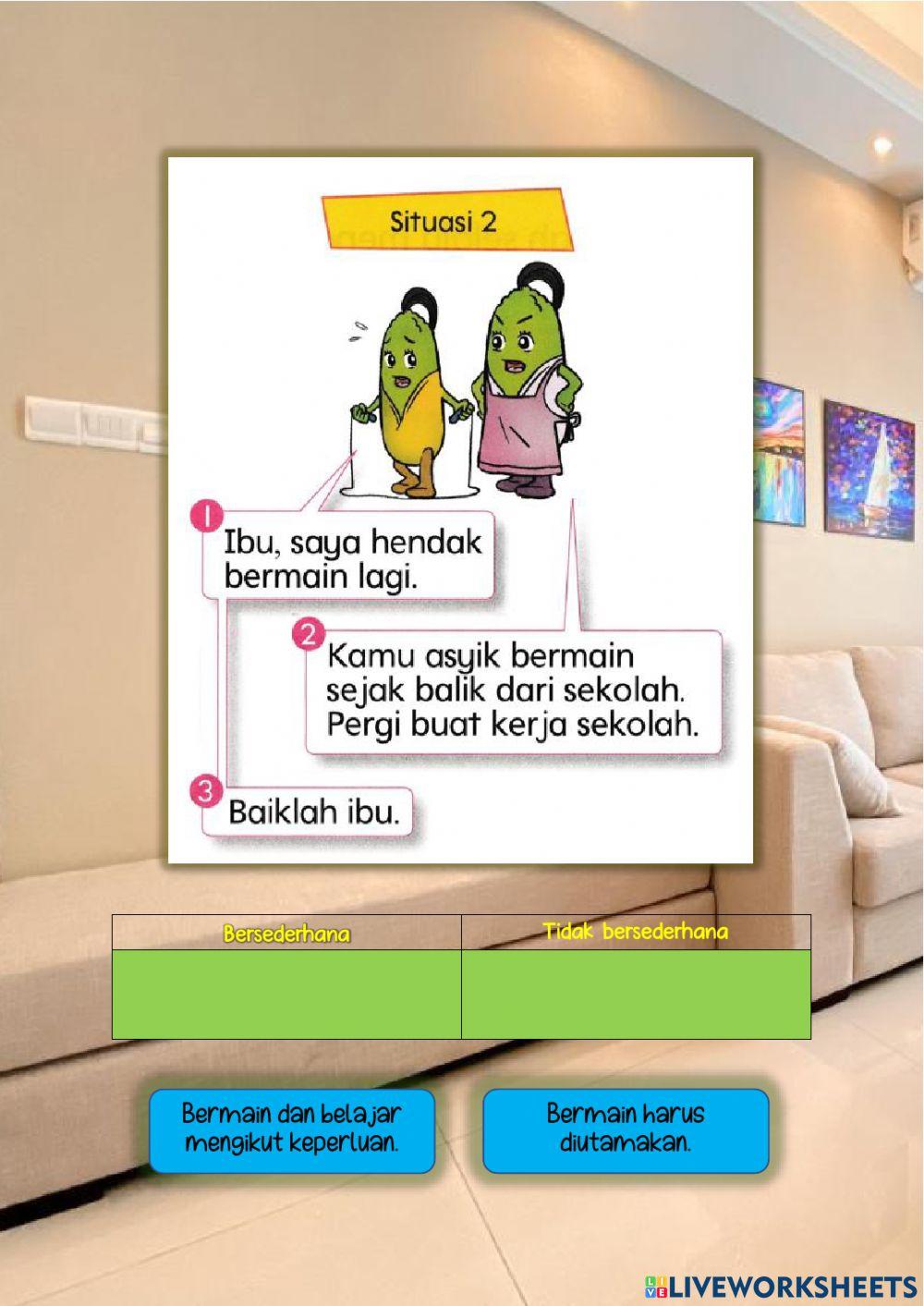 PM Tahun 2 - Bersederhana Amalan Keluarga 4