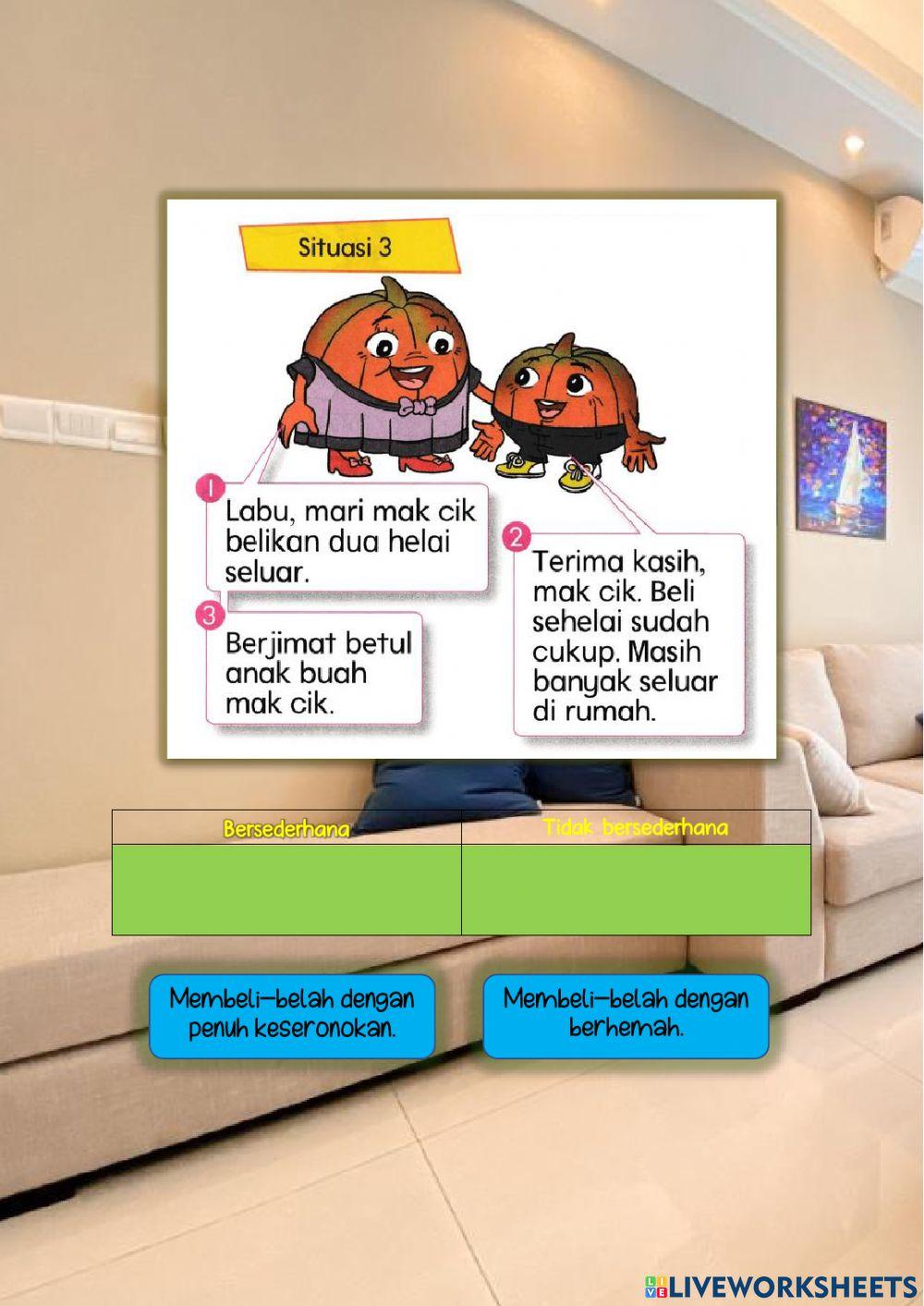 PM Tahun 2 - Bersederhana Amalan Keluarga 4