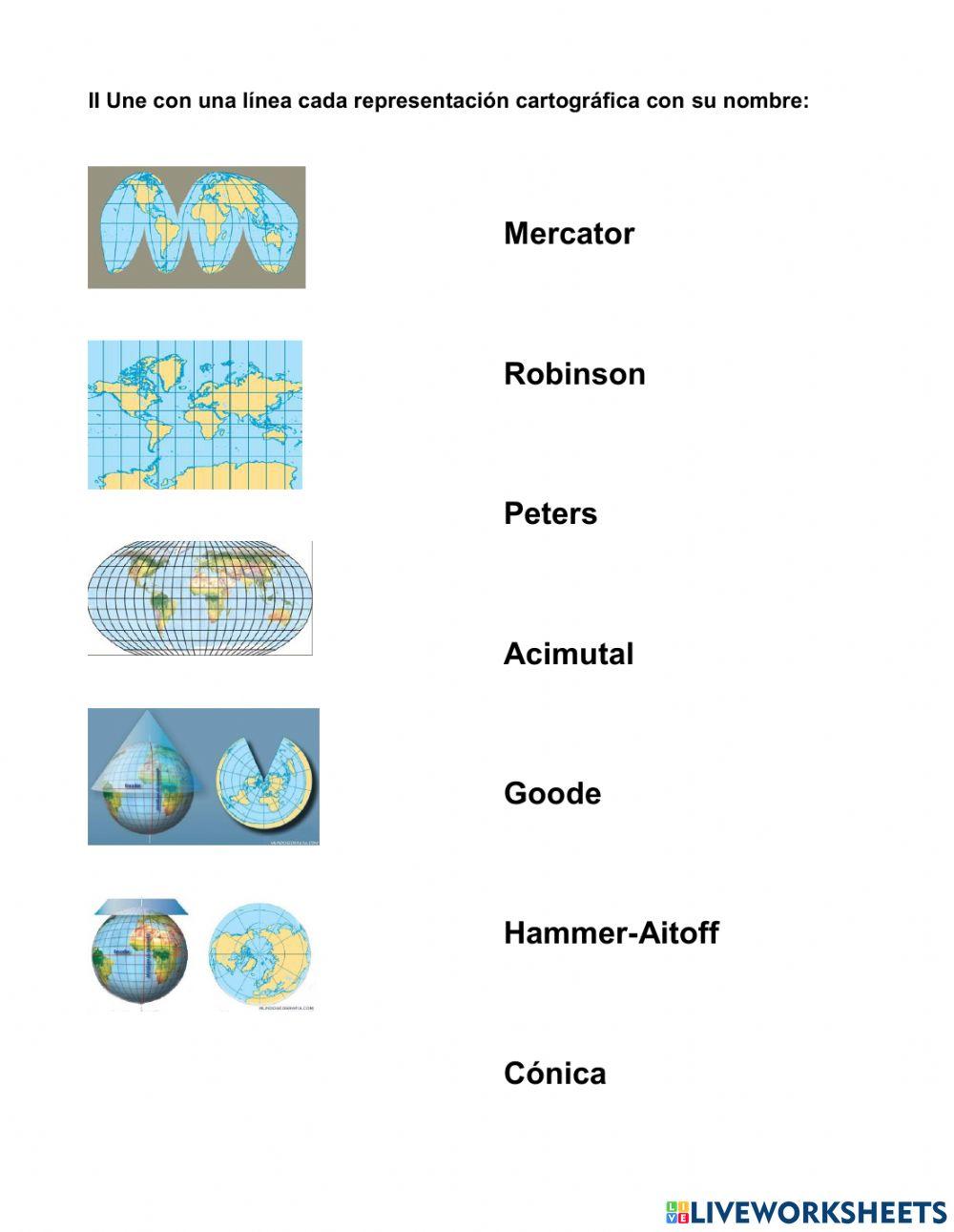 Primer examen trimestral de Geografía