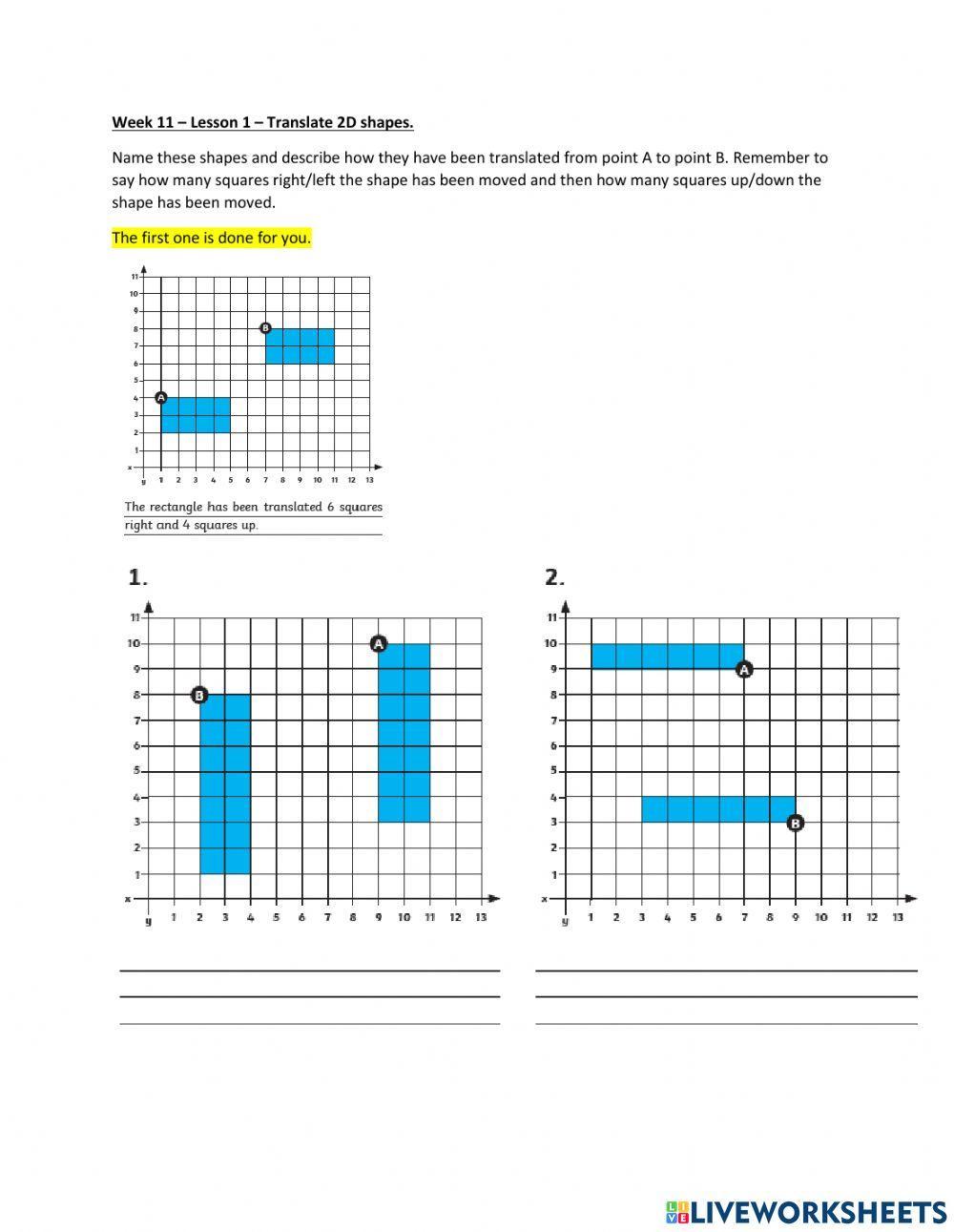 Maths Week 11 - Lesson 1 Maths Week 11 - Lesson 1