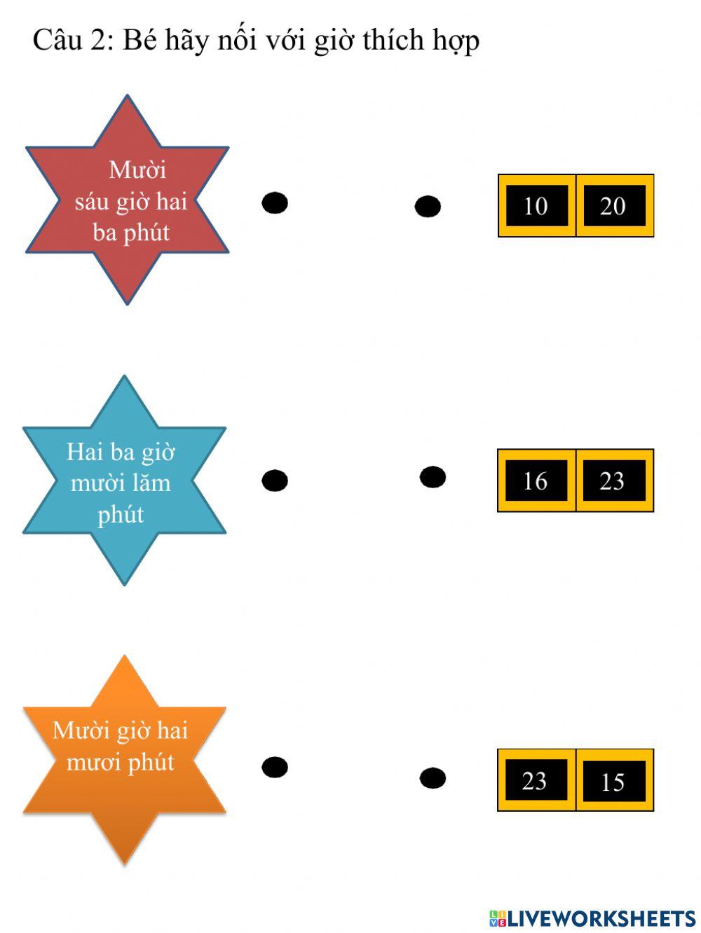 Cùng xem đồng hồ nhé!