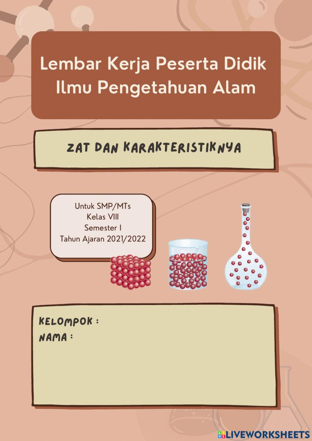 Konsep Campuran dan Zat Tunggal