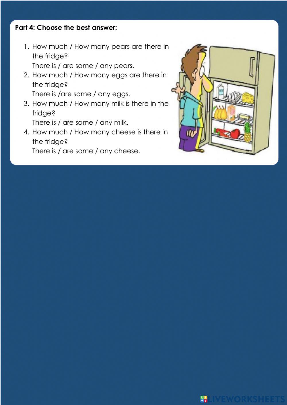 GS4 - Unit 3 - Grammar 1: Countable - Uncountable nouns