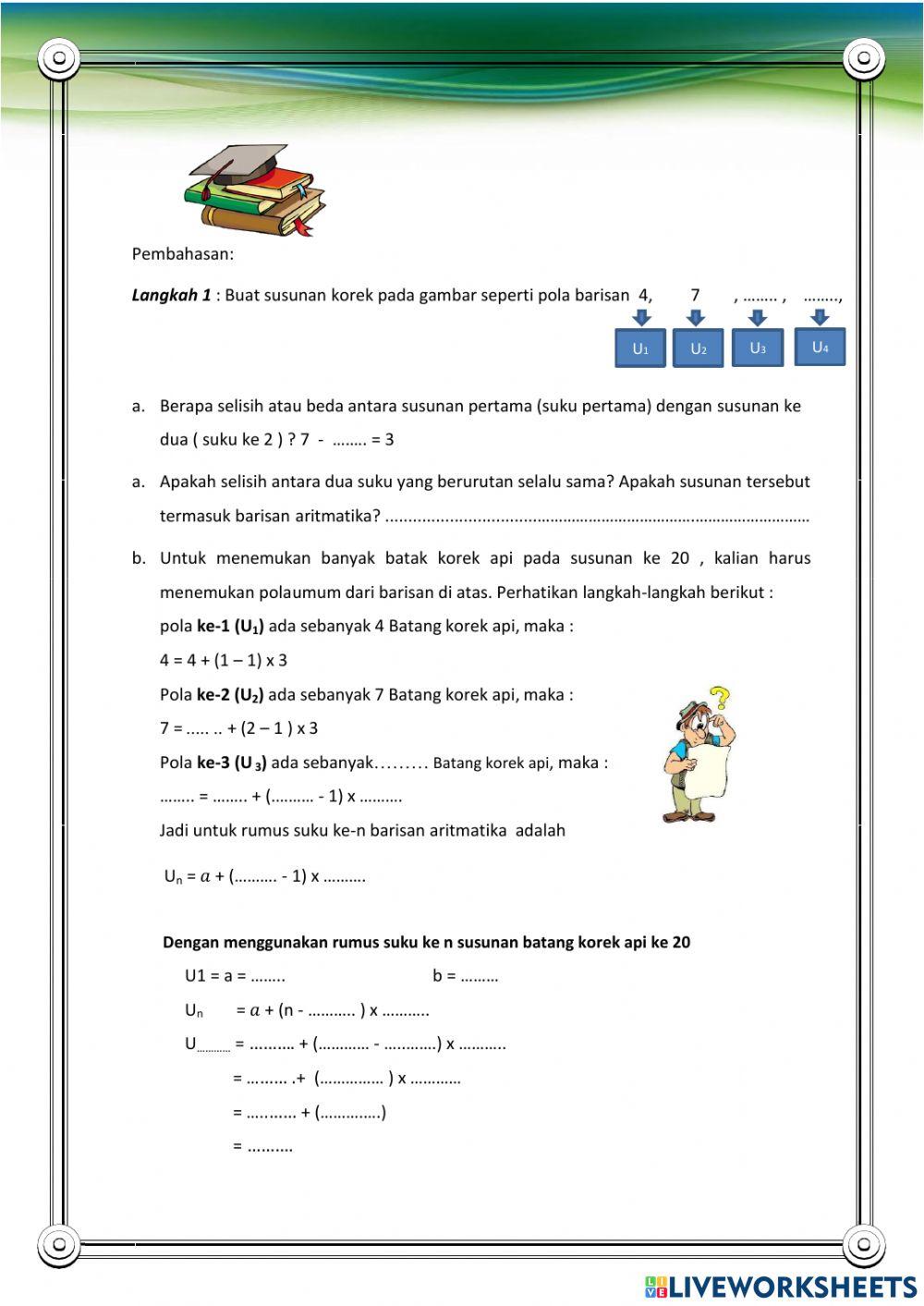 Barisan Dan Deret Aritmatika