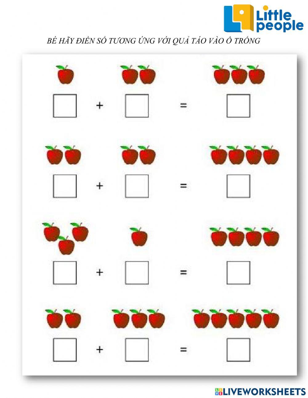 Toán-đếm và so sánh trong phạm vi 5