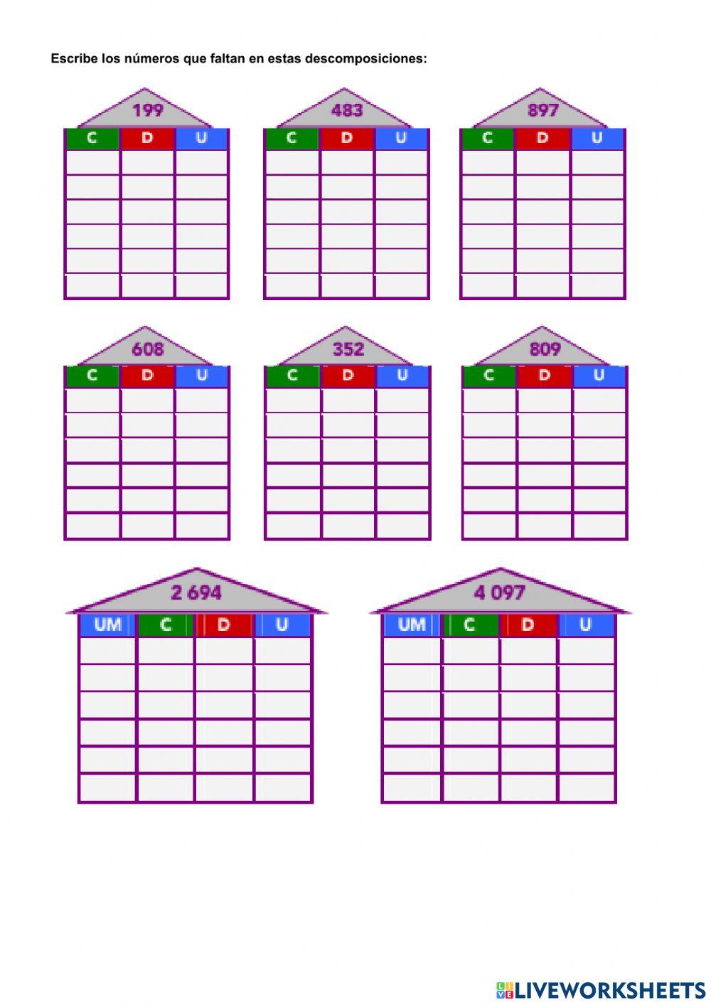 Casas de la descomposición