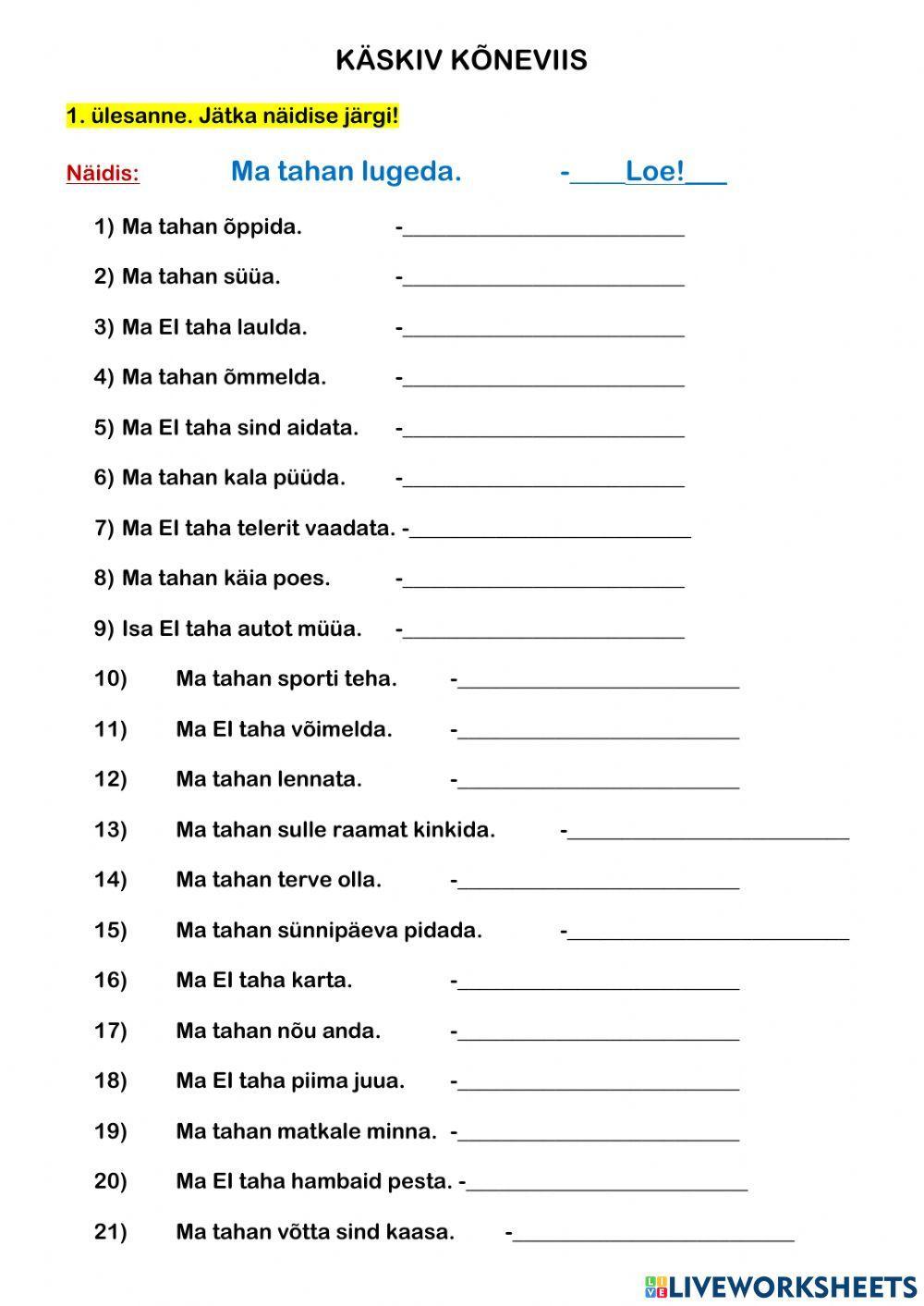 5kl-KÄSKIV KÕNEVIIS