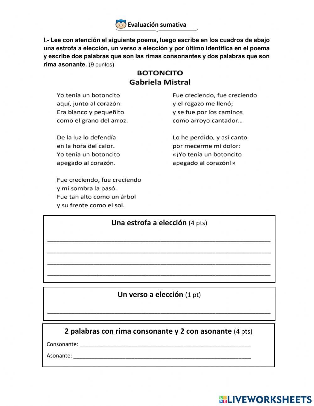 3° básico - Lenguaje - Unidad 5 - Poesía, mitos y leyendas (ZOOM)