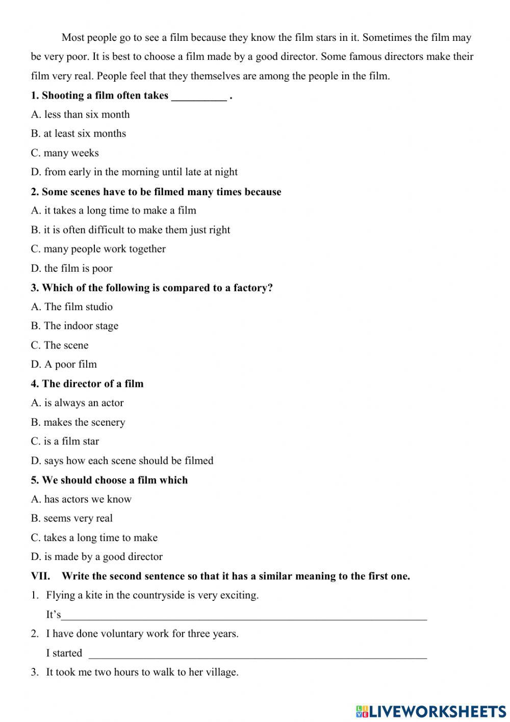 E8 - revision for 1st mid term test