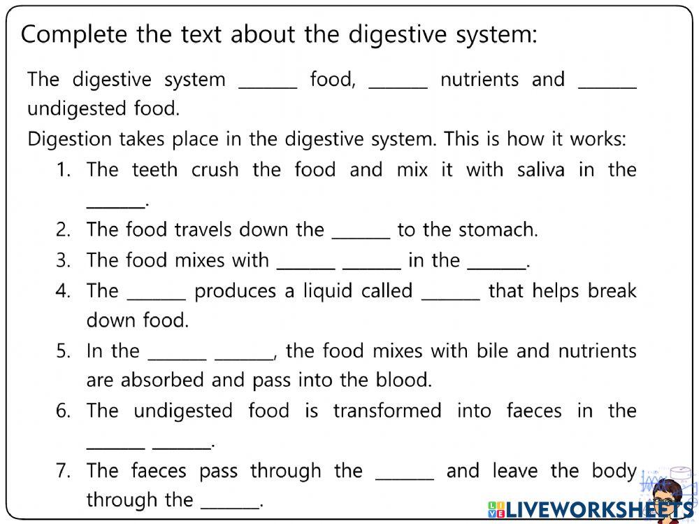 Nutrition Worksheets 1 5 worksheet Live Worksheets