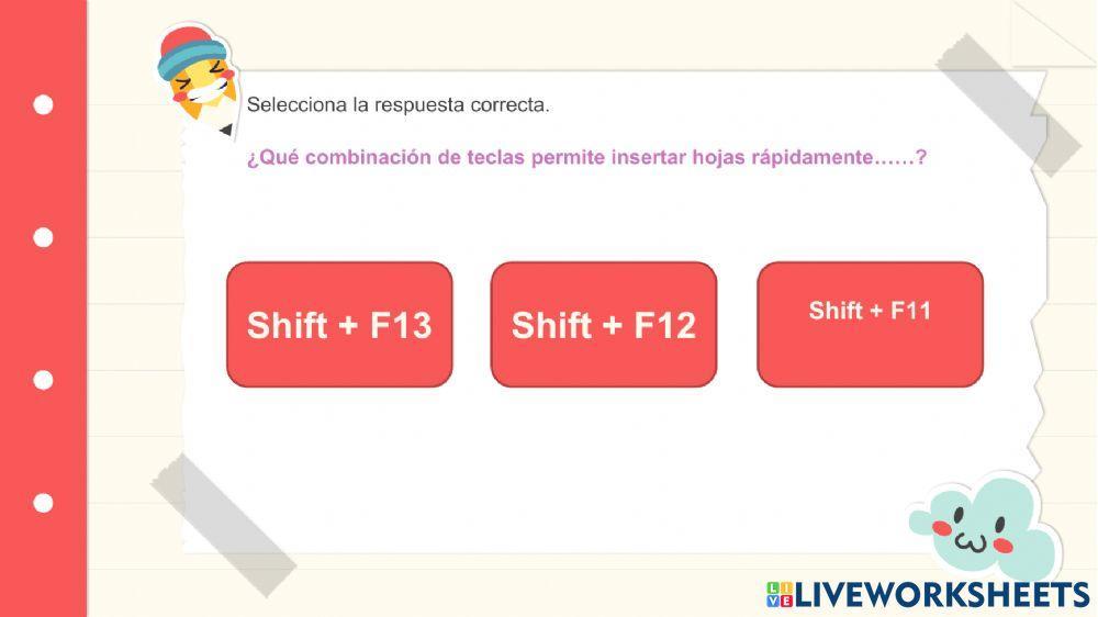 Tratamiento de las hojas de cálculo