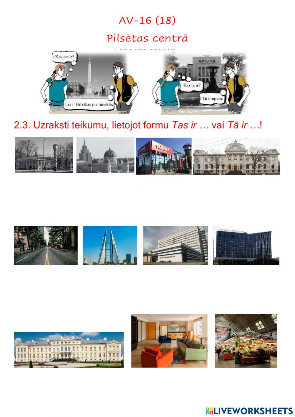 AV- 16 (18) + norādāmie vietniekvārdi