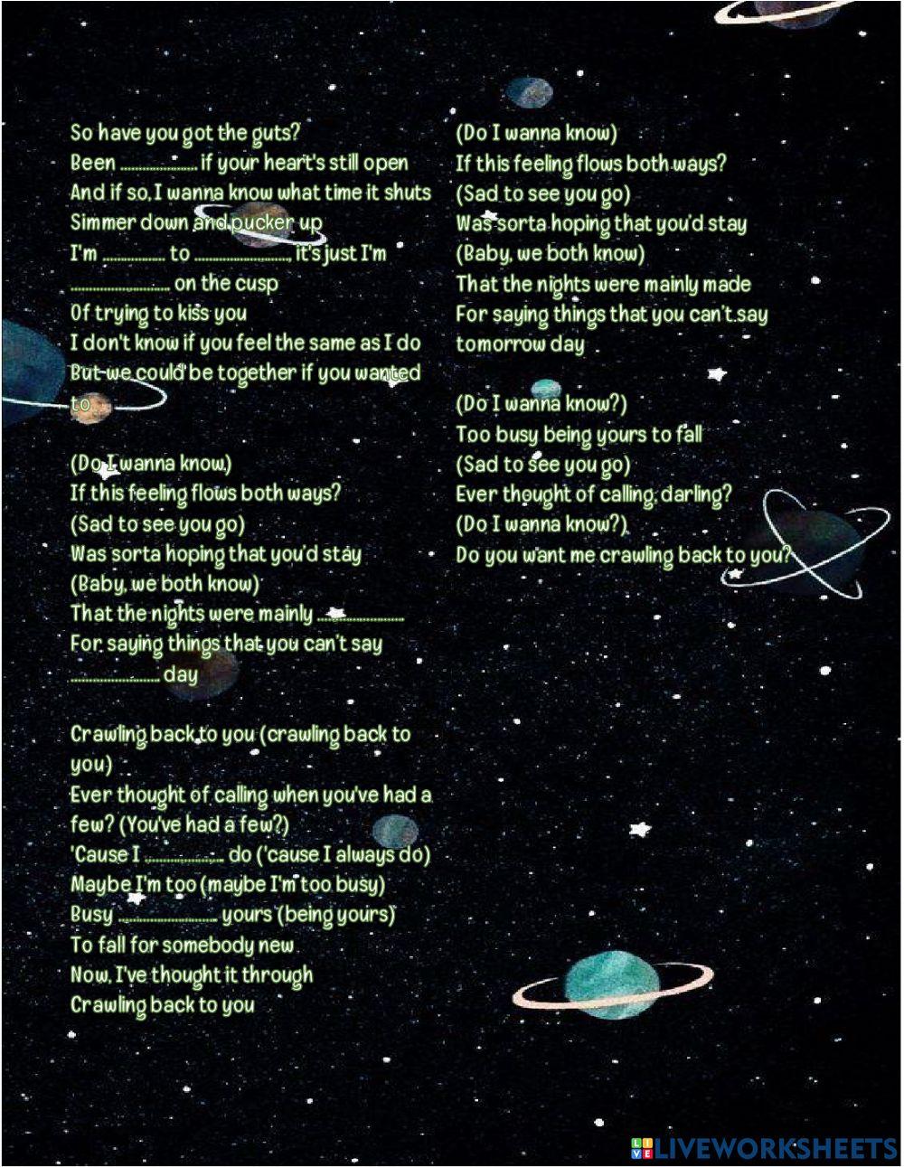 Arctic Monkeys - Do I Wanna Know?