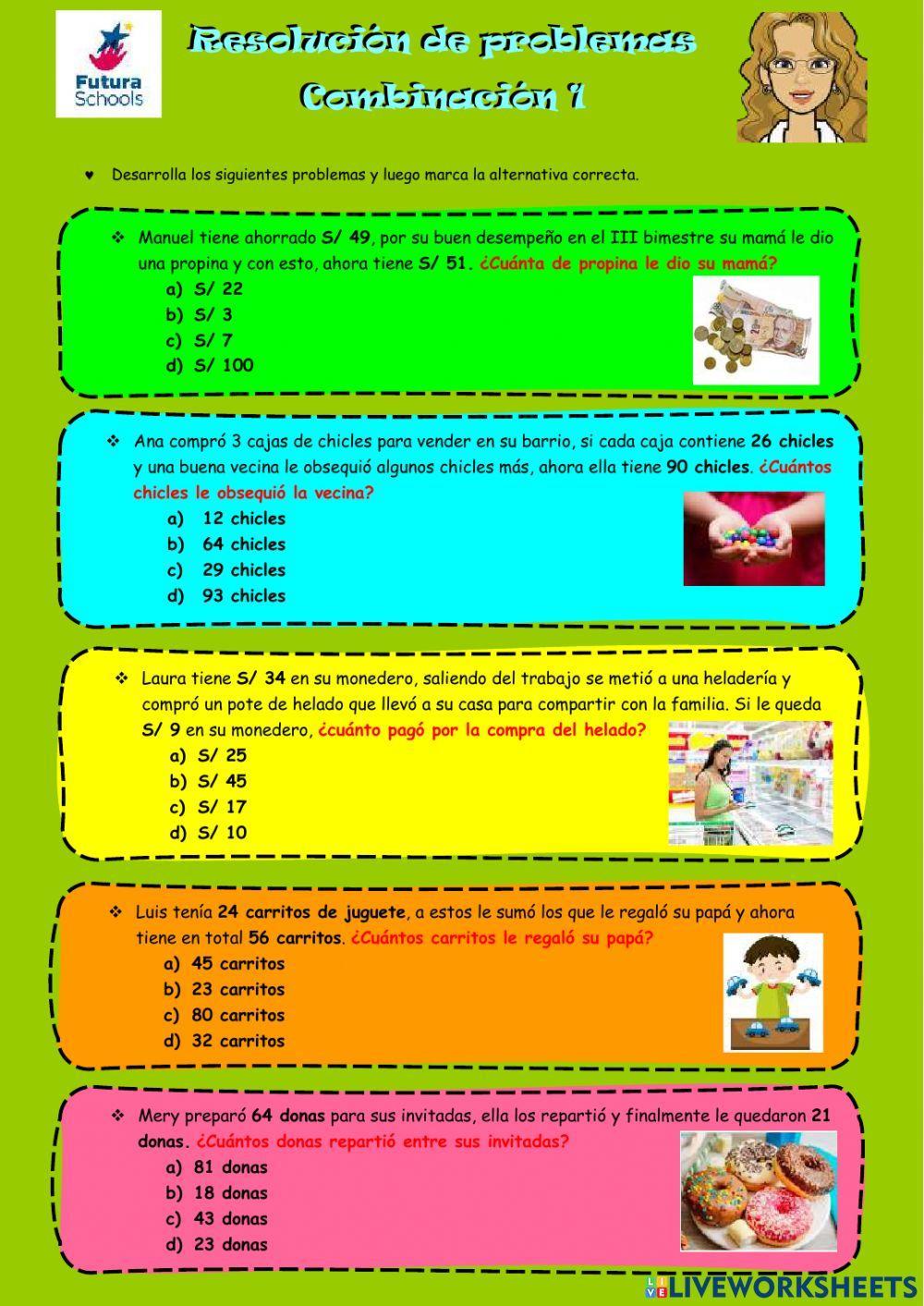 Problemas de cambio 1