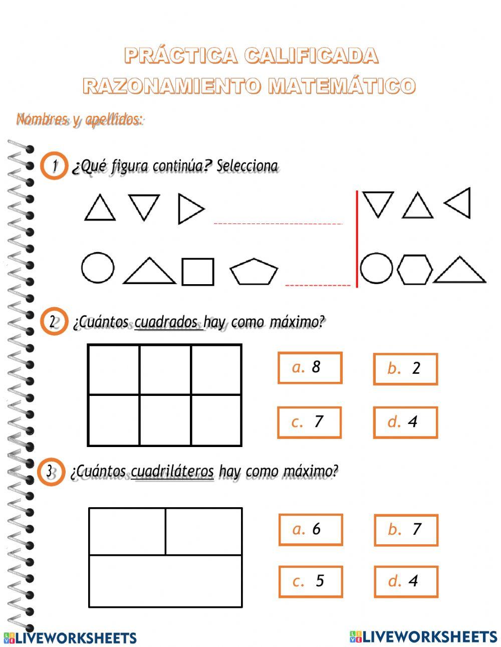 Conteo de cuadriláteros