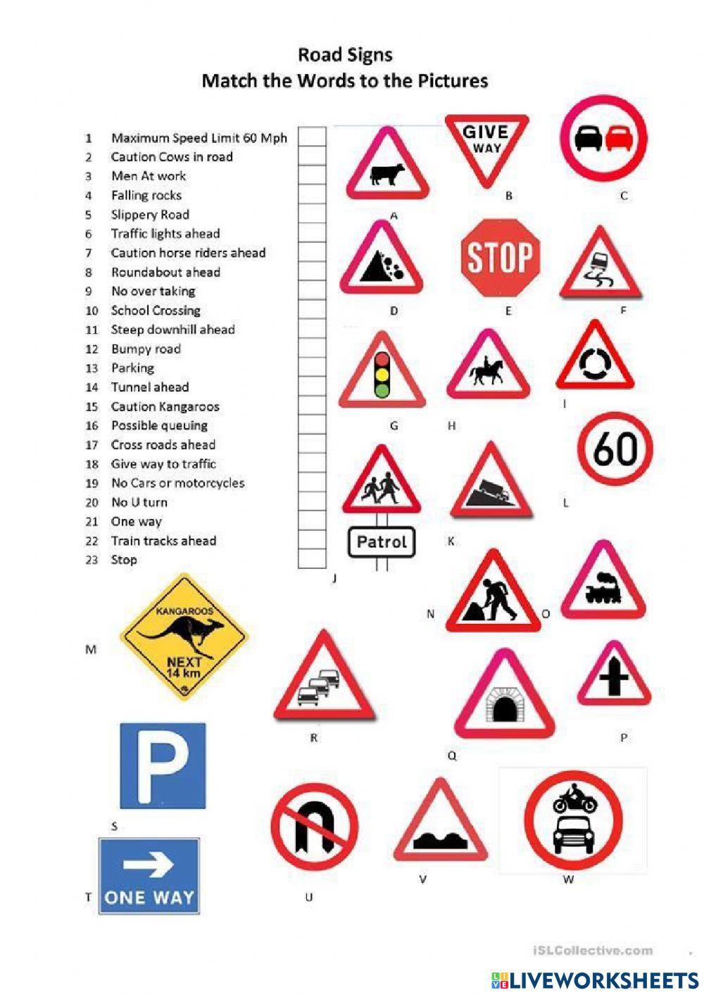 Signs (instructions)