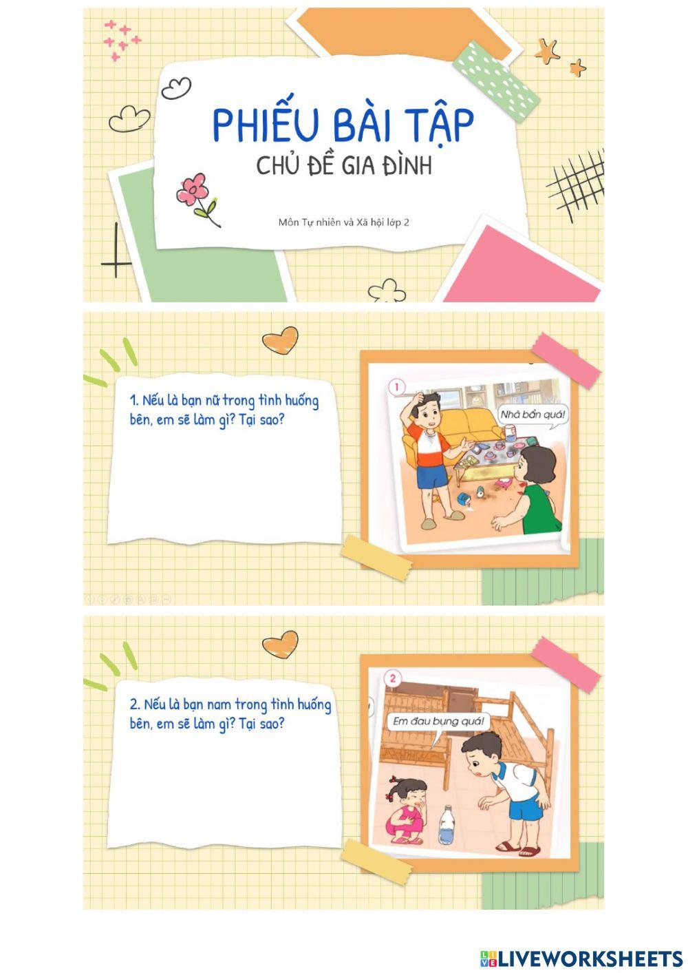 Bài tập tình huống