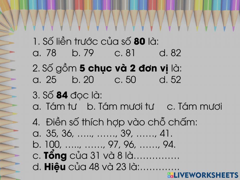 Tự kiểm tra giữa HKI