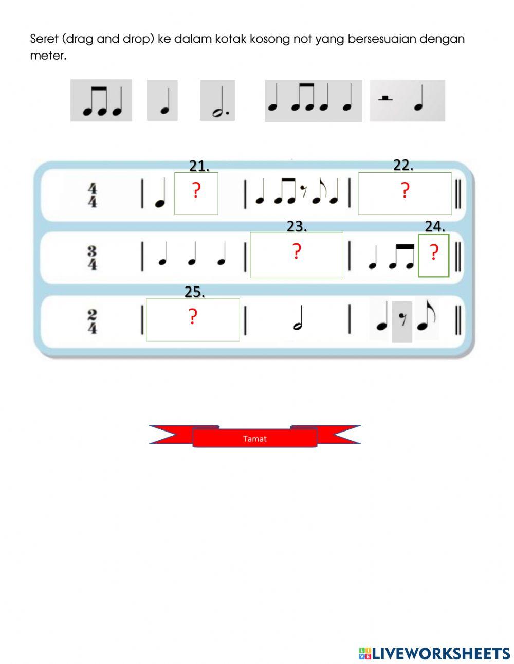 Penilaian Muzik Tahun 6