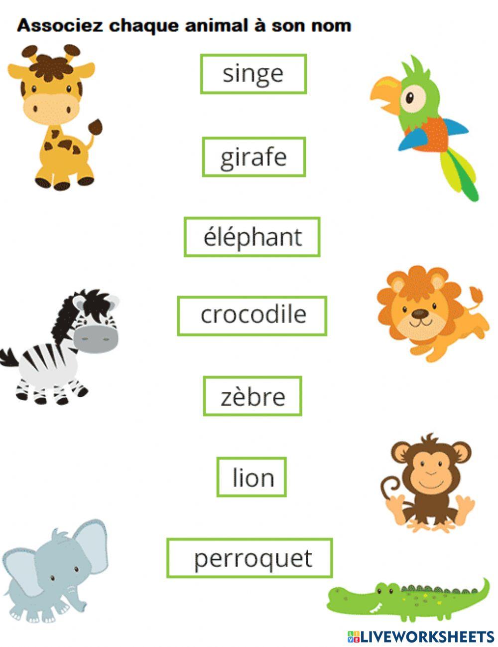 Les Animaux Les Animaux