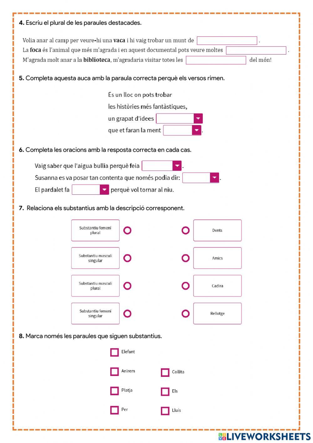 Repàs Valencià · Unitat 3