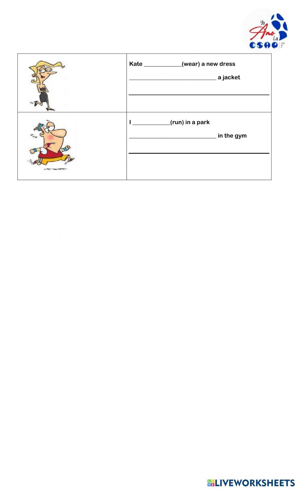 Past simple sentences