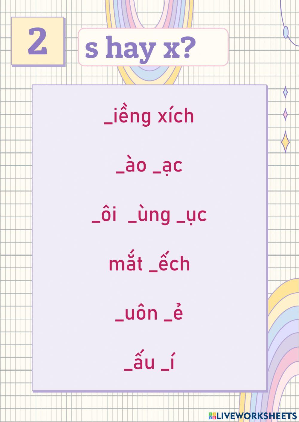 Phiếu bài tập Tiếng Việt 4 Tuần 2