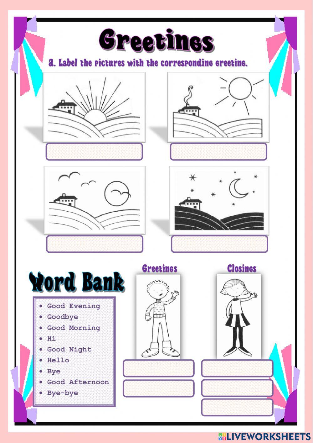 Unit 1 Evaluation Third Graders