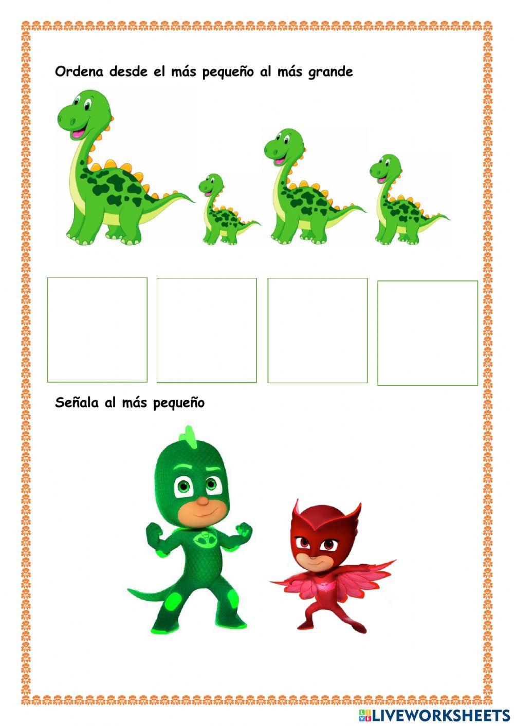 Nocion grande pequeño