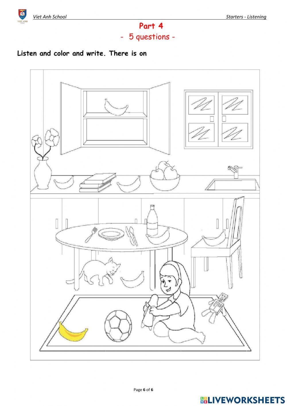 Starters listening 01