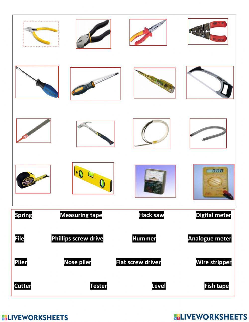 Electrician tools