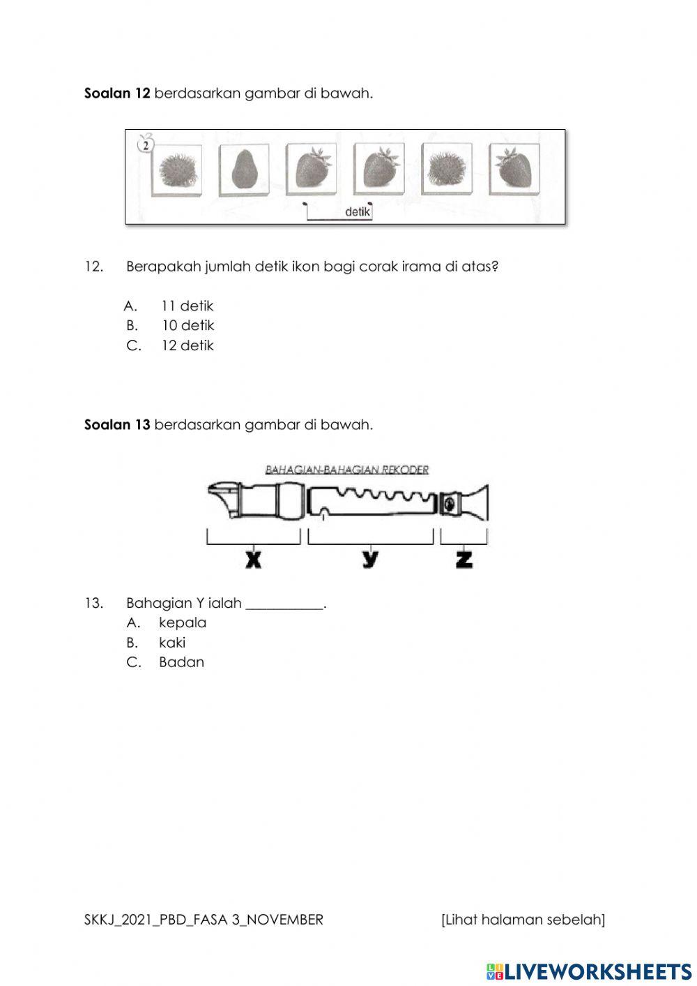 Pbd fasa 3 pendidikan muzik tahun 3