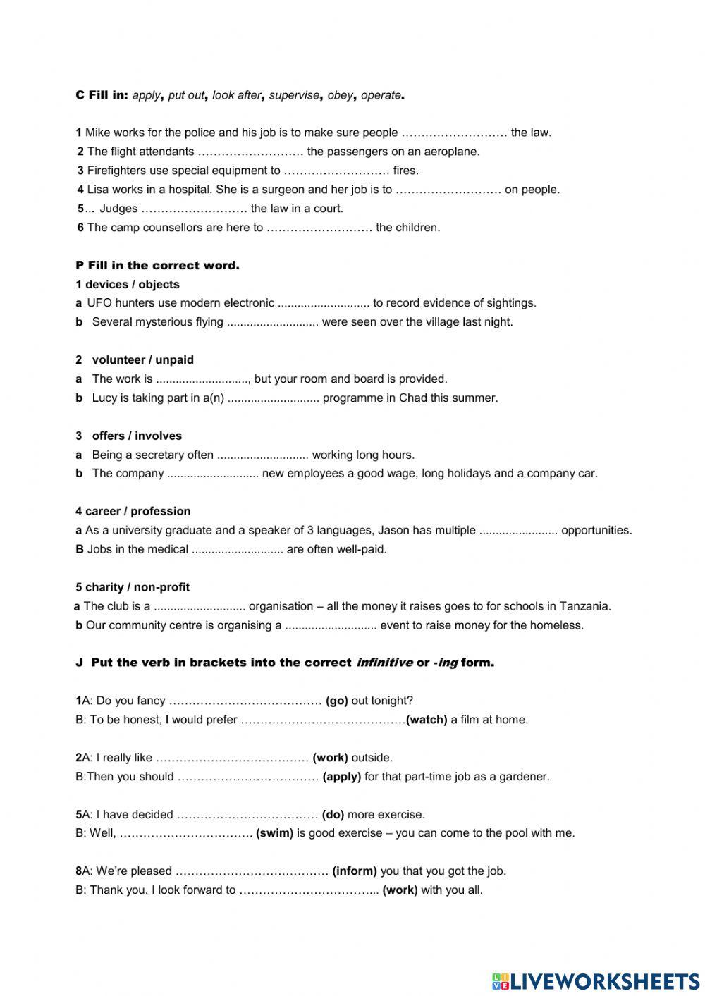 General English and IT