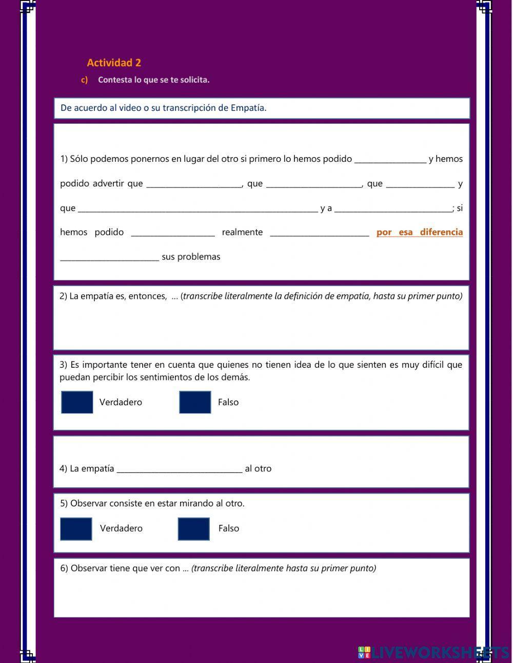 Empatía la llave que abre la Conciencia Social