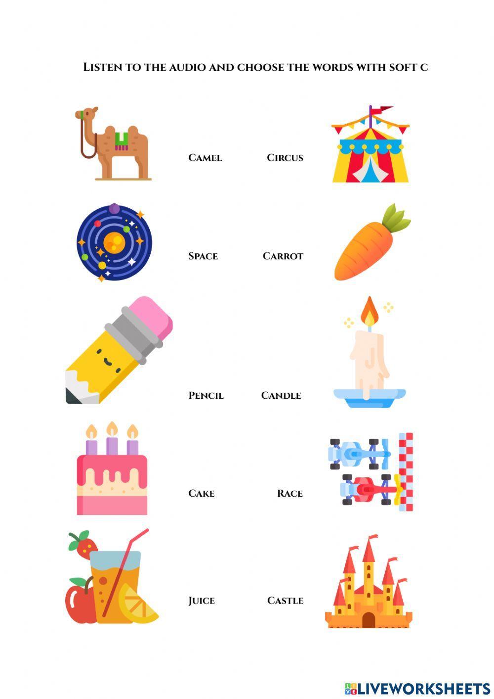 hard-and-soft-c-activity-for-pre-intermadiate-live-worksheets